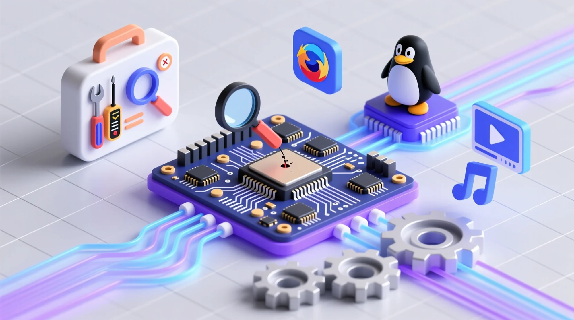 Featured image for Linux 桌面系统组件概览与故障排查指南